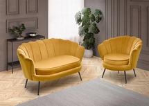 Софа Halmar Софа Halmar AMORINITO 2 XL (горчичный/черный) арт. V-CH-AMORINITO_2_XL-FOT-MUSZTARDOWY