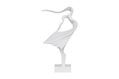 Статуэтка Garda Decor TB3620WH Статуэтка "Девушка. Абстракция" белая 20*6.5*36 см арт. TB3620WH