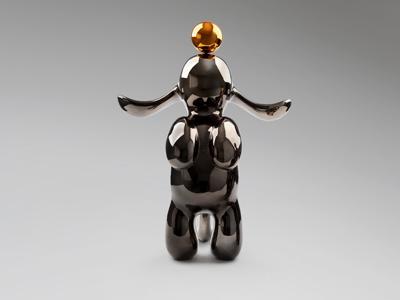 Статуэтка Schuller Conejo Декоративная фигура medium серый/оранжевый арт. 465781