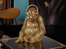 Статуэтка Schuller Фигурка среднего размера Orangutan Music золото арт. 099196