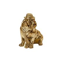 Статуэтка Schuller Фигура маленькая Bulldog золотистая арт. 116281