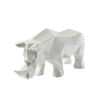 Статуэтка Schuller Фигурка носорога Future Rhino белая арт. 161030