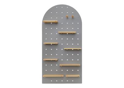 Стеллаж Ellipsefurniture Полка настенная Shely 60х120 см (серый) арт. TL-BB-SFRC-GR-60-120