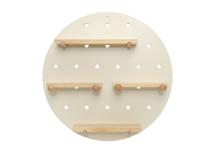 Стеллаж Ellipsefurniture Полка настенная круглая Shely D 50 см (белый) арт. TL-BB-SFRND-WH-50