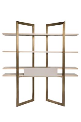 Стеллаж Garda Decor 58DB-21171STEL Стеллаж Крестовина (Crossing) 180*30*200см арт. 58DB-21171STEL