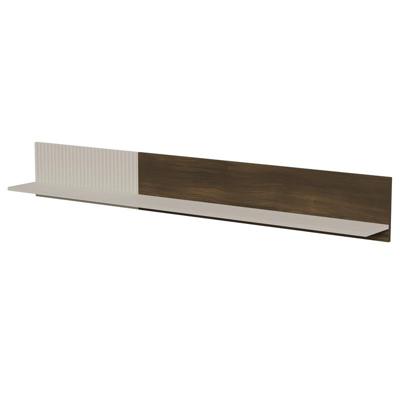 Стеллаж Halmar Полка Halmar RANDOM 2 P-2 (кашемир/орех/черный) арт. V-PL-RANDOM_2-P-2