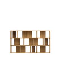 Стеллаж La Forma (ех Julia Grup) Litto набор из 9 модульных полок из шпона дуба 202 x 114 см арт. 162193