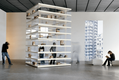 Стеллаж Lago Air Bookcase