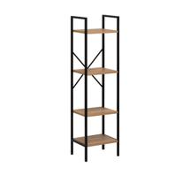 Стеллаж Мебель Импэкс Стеллаж Leset Стилвуд 14 узкий, 4 полки арт. 4687207095617