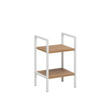 Стеллаж Мебель Импэкс Стеллаж Leset Стилвуд 12 узкий, 2 полки арт. 4687207095808