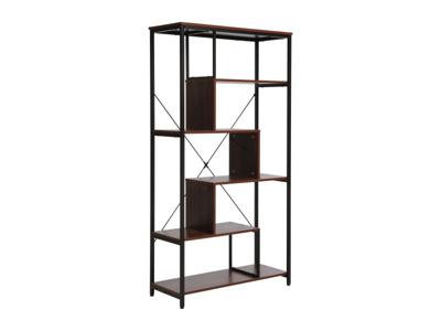 Стеллаж Signal Стеллаж Signal NET A (орех/черный) 163/85 арт. NETACORC