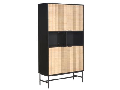 Стеллаж Signal Стеллаж Signal MAGO R1 (дуб/черный мат) арт. MAGOR1