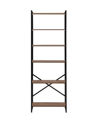 Стеллаж Stool Group Стеллаж Нордстил-5 196х69х32 см дуб крафт табачный, черный муар арт. УТ000043277