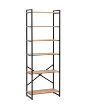 Стеллаж Stool Group Стеллаж Нордстил-5 196х69х32 см дуб крафт золотой, черный муар арт. УТ000043276