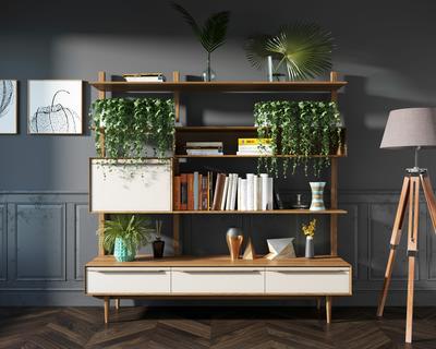 Стеллаж Этажерка Стеллаж "Bruni white" с ящиками арт BR-20WH арт. BR-20WH