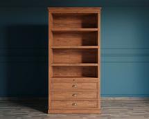 Стеллаж Этажерка Стеллаж "Palermo natural" с ящиками арт PL1033OAK арт. PL1033OAK