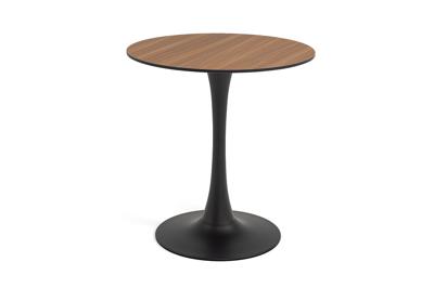 Стол 4SIS "Тюльпан" стол из HPL круглый Ø70см, цвет "дуб" арт. OAK-R70-CHIN(MI-81)