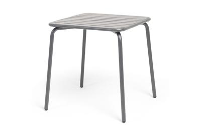 Стол 4SIS "Гелиос" стальной квадратный стол 70х70см, цвет темно-серый арт. MT22303-L70 D-Grey
