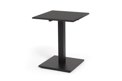 Стол 4SIS "Челси" стол из гранита квадратный 60х60см, цвет черный арт. BLACK-60-60-CHIN(MF-02)