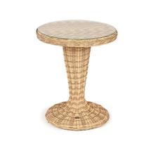 Стол 4SIS "Леванте" стол круглый из искусственного ротанга, цвет соломенный арт. YH-T4612G