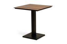 Стол 4SIS "Каффе" интерьерный стол из HPL квадратный 65х65см, цвет "дуб" арт. OAK-65-65-M400