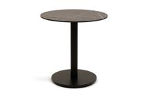 Стол 4SIS "Каффе" стол из HPL круглый Ø70см, цвет "серый мрамор" арт. D3102H-R70-M500