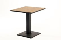 Стол 4SIS "Каффе" интерьерный стол из HPL квадратный 70х70см, цвет "дуб" арт. OAK-70-70-M500