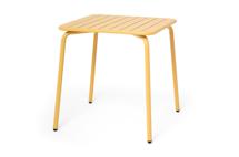 Стол 4SIS "Гелиос" стальной квадратный стол 70х70см, цвет желтый арт. MT22303-L70 Yellow