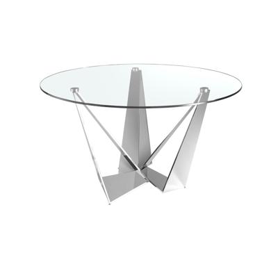 Стол Angel Cerda Круглый обеденный стол CT2061R /1042 стеклянный Ø150 арт. 063155
