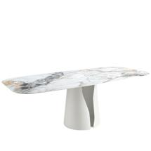 Стол Angel Cerda Обеденный стол 1135/DT957 из керамики в мраморной отделке Oval Barrel арт. 190257