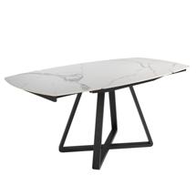 Стол Angel Cerda Обеденный стол D2055BB /1096 из керамики и черной стали арт. 115044