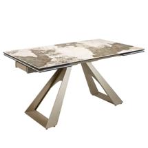 Стол Angel Cerda Раздвижной обеденный стол 1117/MC22052DT-MARMOL из керамики в мраморной отделке и стали арт. 197873