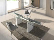 Стол Angel Cerda Раздвижной обеденный стол1112/MC22102DT из закаленного стекла и керамики арт. 190247