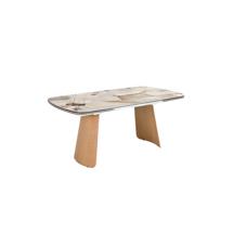 Стол Angel Cerda Раздвижной обеденный стол 1203 с столешницей из керамики  и основанием из шпона дуба арт. 481189