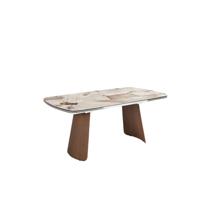 Стол Angel Cerda Раздвижной обеденный стол 1186 с столешницей из керамики  и основанием из шпона ореха арт. 481191