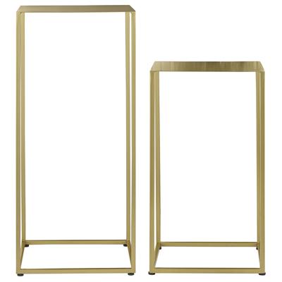 Стол Bergenson Bjorn Набор из 2-х столиков mayen gold, золотистые арт. BB0000396