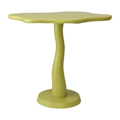 Стол Bergenson Bjorn Столик приставной fluid, 56х49 см, лайм арт. BB0000895