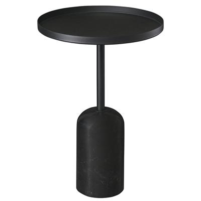 Стол Bergenson Bjorn Столик кофейный lars, D40 см, черный арт. MZTBL_CMRBBLK_40_58