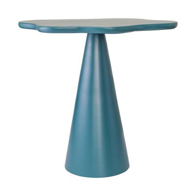 Стол Bergenson Bjorn Столик приставной fluid, 56х52 см, глубоководный арт. BB0000904