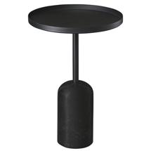 Стол Bergenson Bjorn Столик кофейный lars, D40 см, черный арт. MZTBL_CMRBBLK_40_58