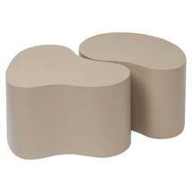 Стол Bergenson Bjorn Набор из 2-х столиков grannis, бежевые арт. BB0000647