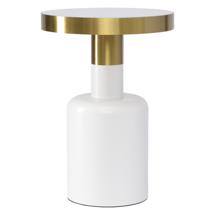 Стол Bergenson Bjorn Столик журнальный froud, D35 см, белый арт. BB0000632