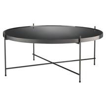 Стол Bergenson Bjorn Столик josen, D85 см, черный арт. TAI-JS-TBL-MTGL-BLK-84