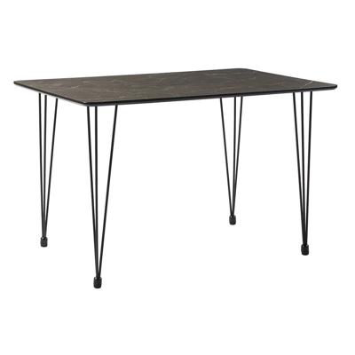 Стол Bradexhome Стол Solution 120x80х75,5см, серый мрамор арт. FR 0629