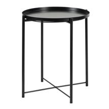 Стол Bradexhome Кофейный столик Moon 45x51см, чёрный арт. FR 0829