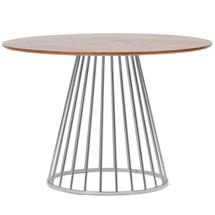 Стол Bradexhome Стол Liverpool 110см орех, хромированные ножки арт. FR 0318