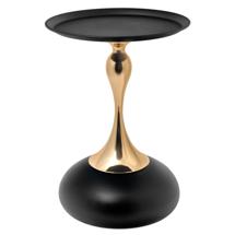 Стол Bradexhome Кофейный столик Angel 40x55см, чёрный, металл арт. FR 1027