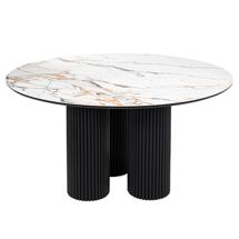 Стол Bradexhome Стол BRAVO 140х85х77 см керамогранит Calacatta Matt арт. RF 0857