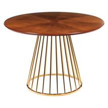 Стол Bradexhome Стол Liverpool 110см, золотистые ножки арт. RF 0440