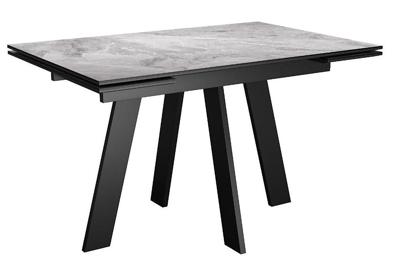 Стол DikLine DKM120 Керамика Italian Grey (глянец серый)/подстолье черное арт. 00-00085993